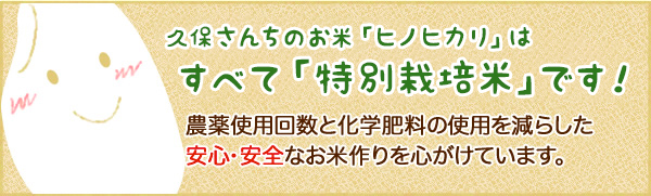 お米の通販農家直送のお取り寄せ｜久保さんちのお米